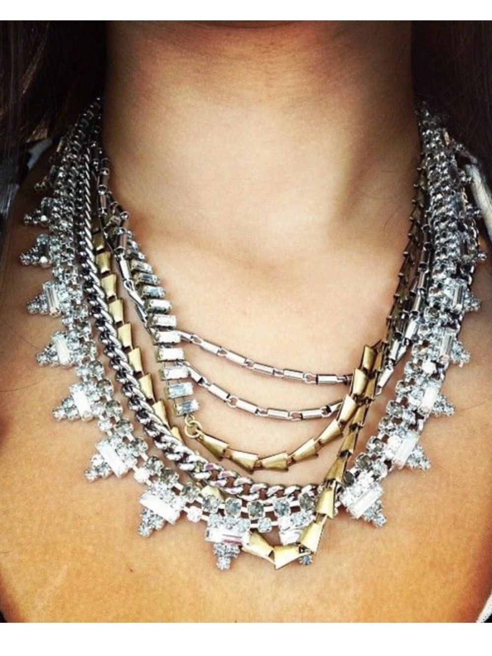 Mixed Metal Sutton Necklace